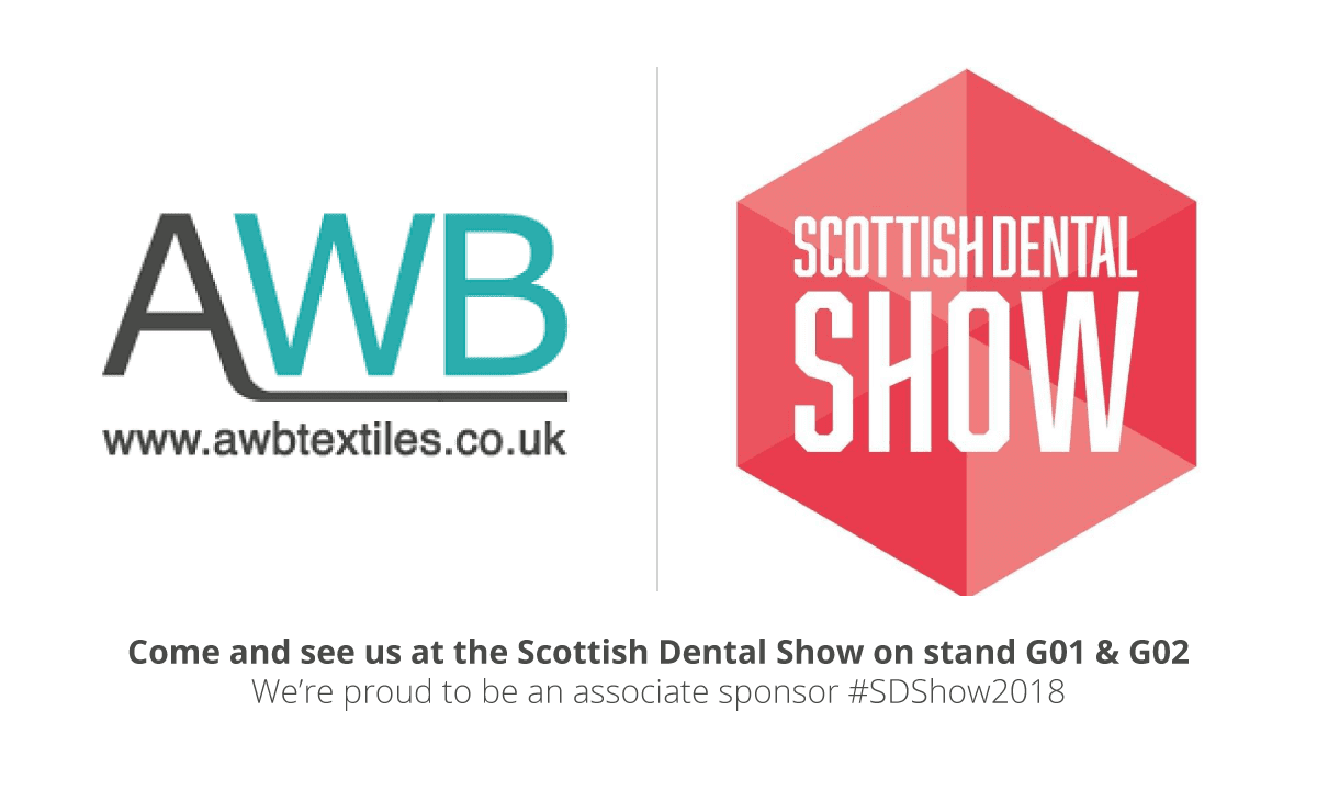 AWB Textiles will be at the Scottish Dental Show 2018